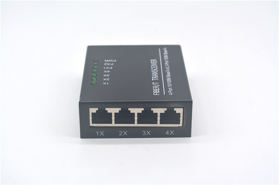 Harici güç Adaptörü ile Tek Modlu Fiber Ethernet Anahtarı Tx - Fx