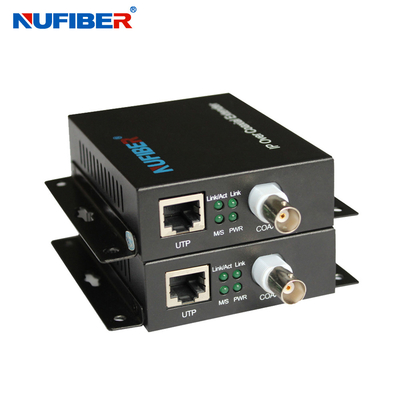 1BNC Bağlantı Noktalı 1 RJ45 Bağlantı Noktalı Koaksiyel Genişletici Üzerinden 2KM Ethernet