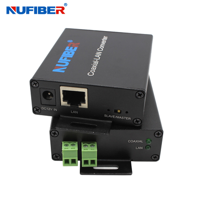 CCTV IP Cihazları için 12V DC 2KM 1 LAN Bağlantı Noktası 2 Telli Ethernet Genişletici