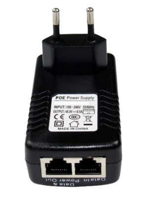 IP Telefon için 12V 2A / 24V 1A / 48V 0.5A POE Güç Adaptörü