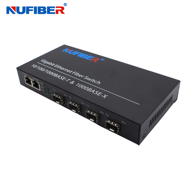 Demir Kasalı 4 1000M - 2 SFP Bağlantı Noktası Gigabit Ethernet Anahtarı