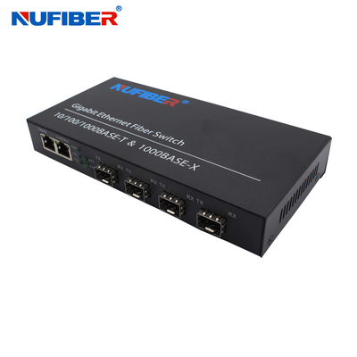Demir Kasalı 4 1000M - 2 SFP Bağlantı Noktası Gigabit Ethernet Anahtarı
