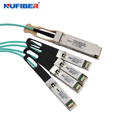 100G QSFP28 - 4x25G SFP28 AOC Aktif Optik Kablo 1m 2m 3m 5m 7m
