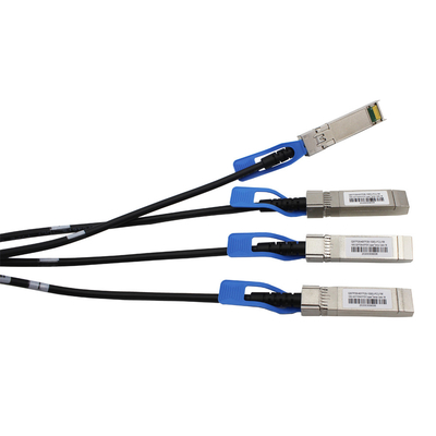 SFP Alıcı-Verici ile Koparma 100G Qsfp28 - 4xSFP28 Doğrudan Bağlantı Kablosu