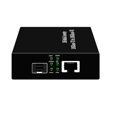 NUFIBER SFP+ RJ45 Bağlantı Noktasına 10Gbps Medya Dönüştürücü Ethernet'ten Fiber'e