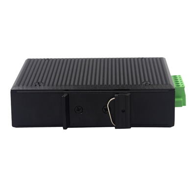 IP40 UTP Bağlantı Noktası Endüstriyel SFP Anahtarı Din Ray Montajlı 24V Gigabit