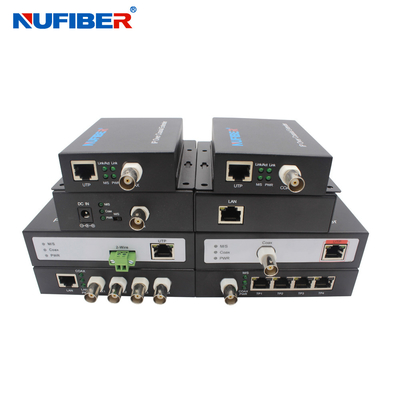 Çift Bükümlü Dönüştürücü üzerinden POE Ethernet 100 Mbps POE RJ45 - 2 telli Genişletici DC48V