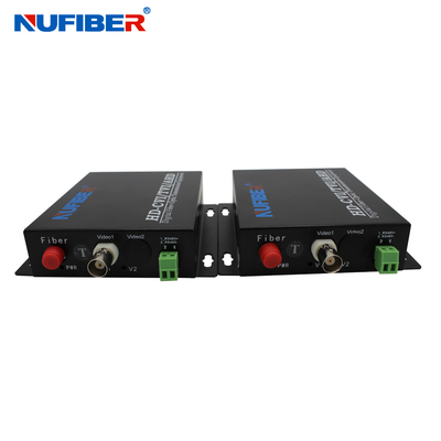 1RS485 1BNC Fiber Ses Dönüştürücü, Optik Video Verici ve Alıcı