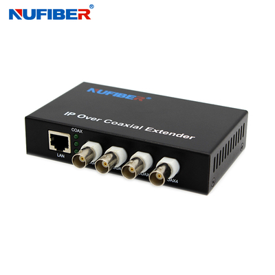 4 BNC Bağlantı Noktası 1 RJ45 Ethernet Koaks Genişletici 2km Üstün İzolasyon