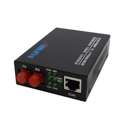 Çok Modlu 10 100 1000Base TX FX Medya Dönüştürücü Gigabit Ethernet Medya Dönüştürücü