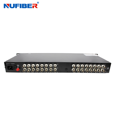 CCTV NF-16V-T/R-F20 için 16BNC Fiber Video Dönüştürücü Verici