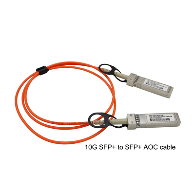 FTTH FTTX Ağı için 10g Sfp Aktif Optik Kablo SFP-10G-AOC