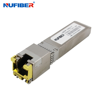 10GBASE-T Bakır RJ45 CAT6A 30m Ethernet SFP Modülü