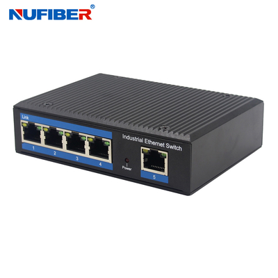 CCTV IP Kamera için Din Ray 5 port UTP RJ45 Ethernet Ağ Anahtarı IP40
