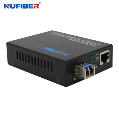 IEEE 802.3 uyumlu 10/100M RJ45 - SFP Fiber Ortam Dönüştürücü