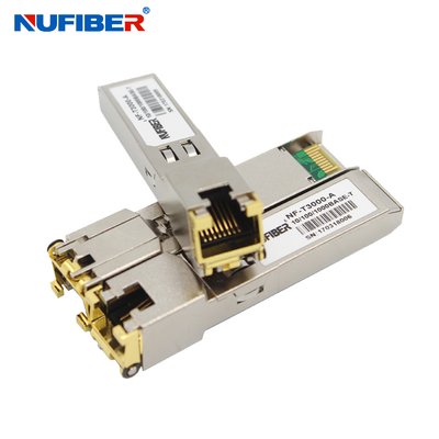 10/100/1000M 1.25G Bakır SFP Gigabit Ethernet Alıcı-Verici