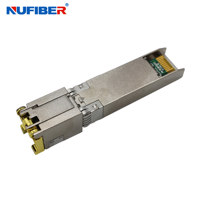 30m RJ45 10G UTP Ethernet Bağlantı Noktası Bakır SFP Alıcı-Verici